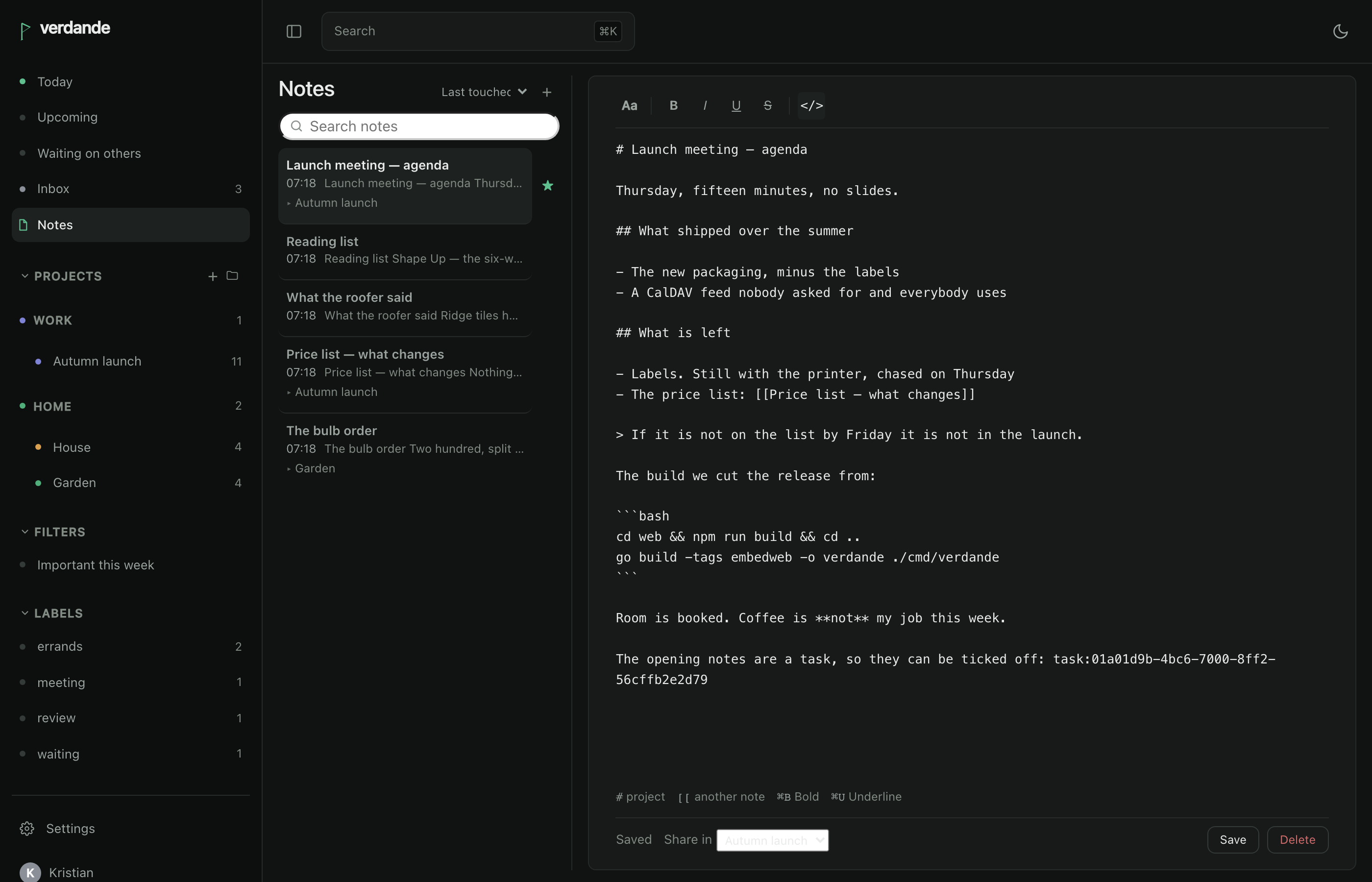 The same note as Markdown